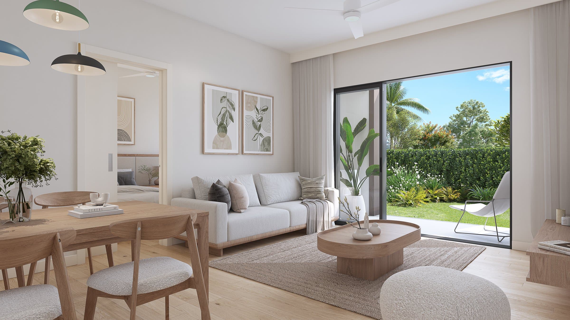 Charming Two Bedroom Apartment in a Seaside Residence