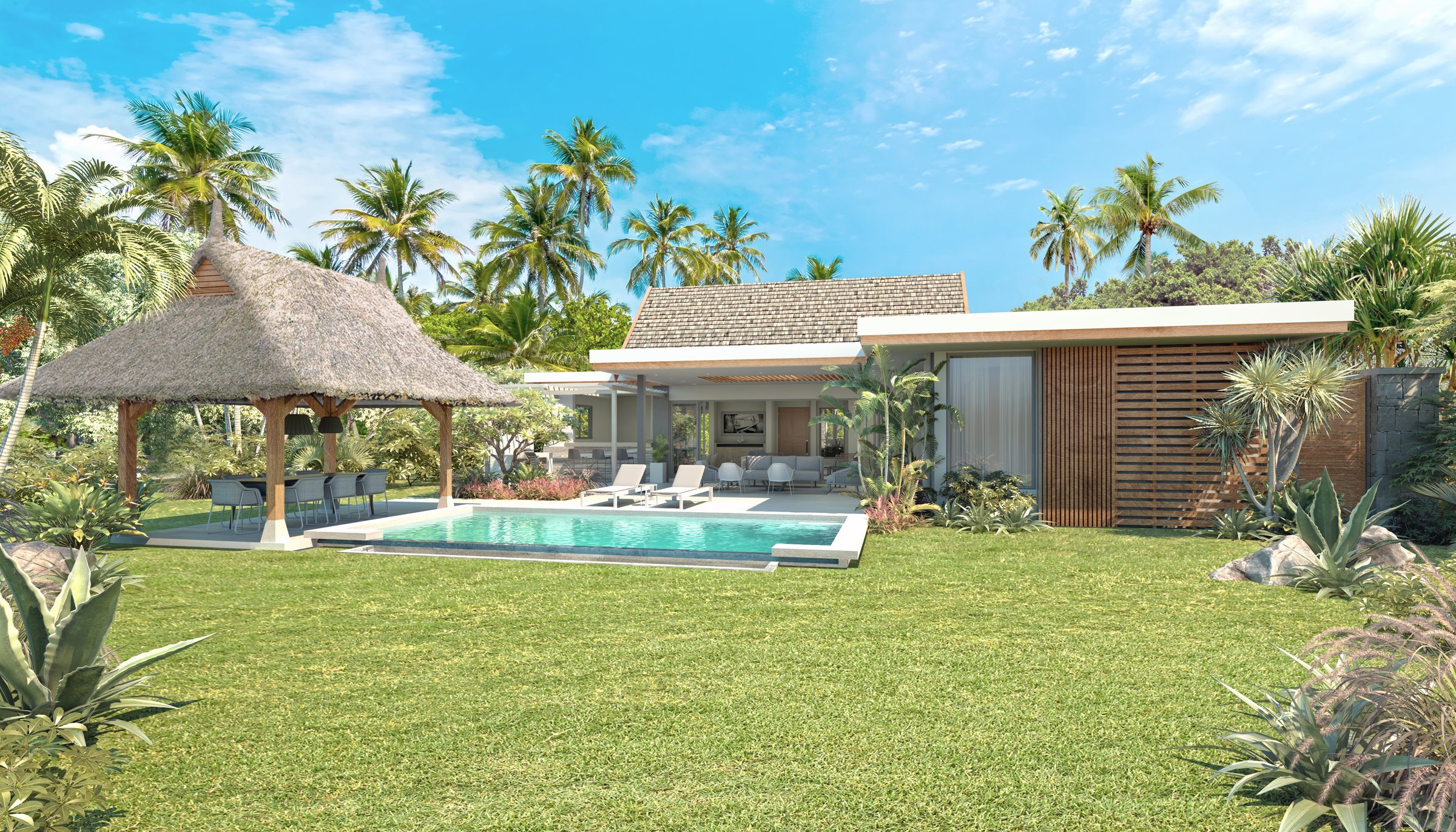 Charming Three-Bedroom Villa with Spacious Garden