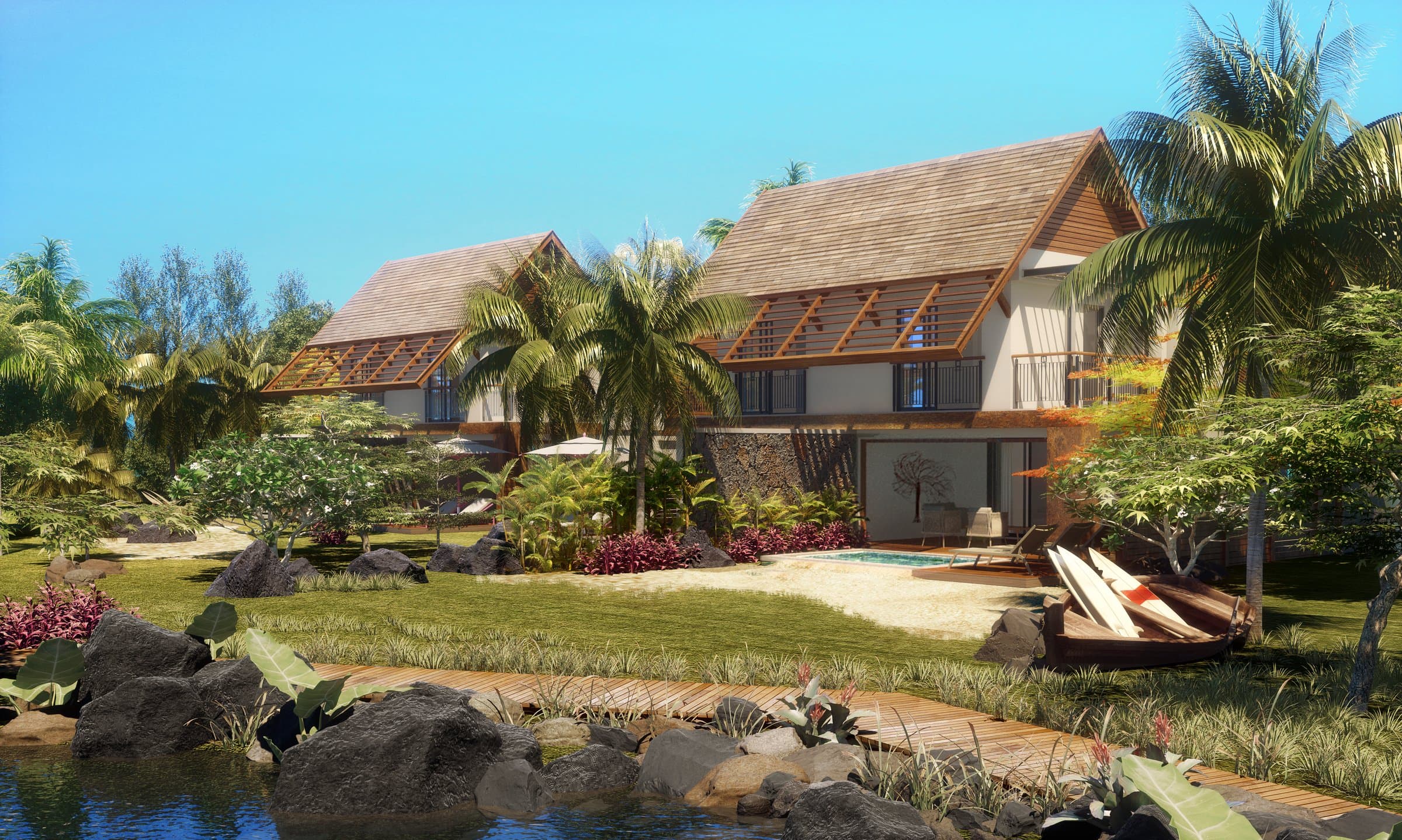An Exceptional Living Duplex at few steps from the Sea