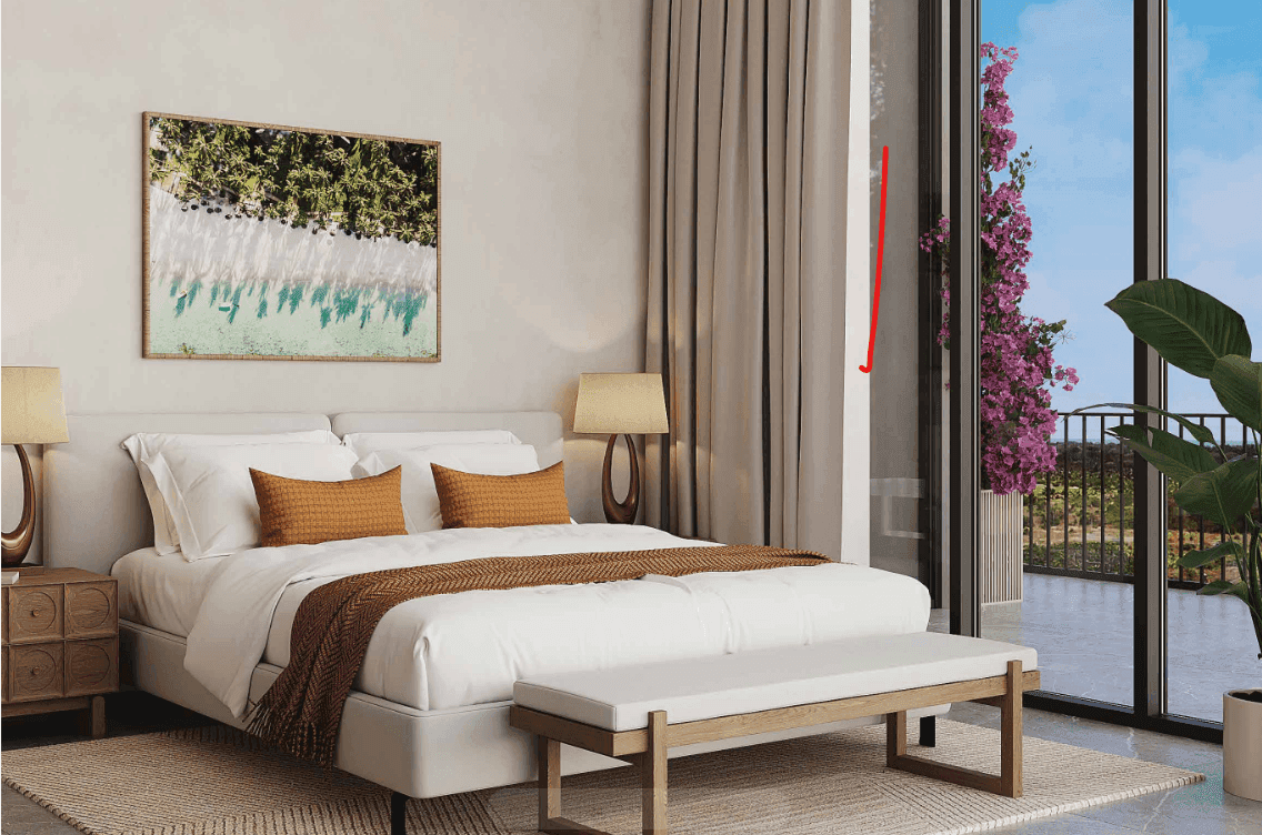 Contemporary Three-Bedroom Apartment with Outdoor Living