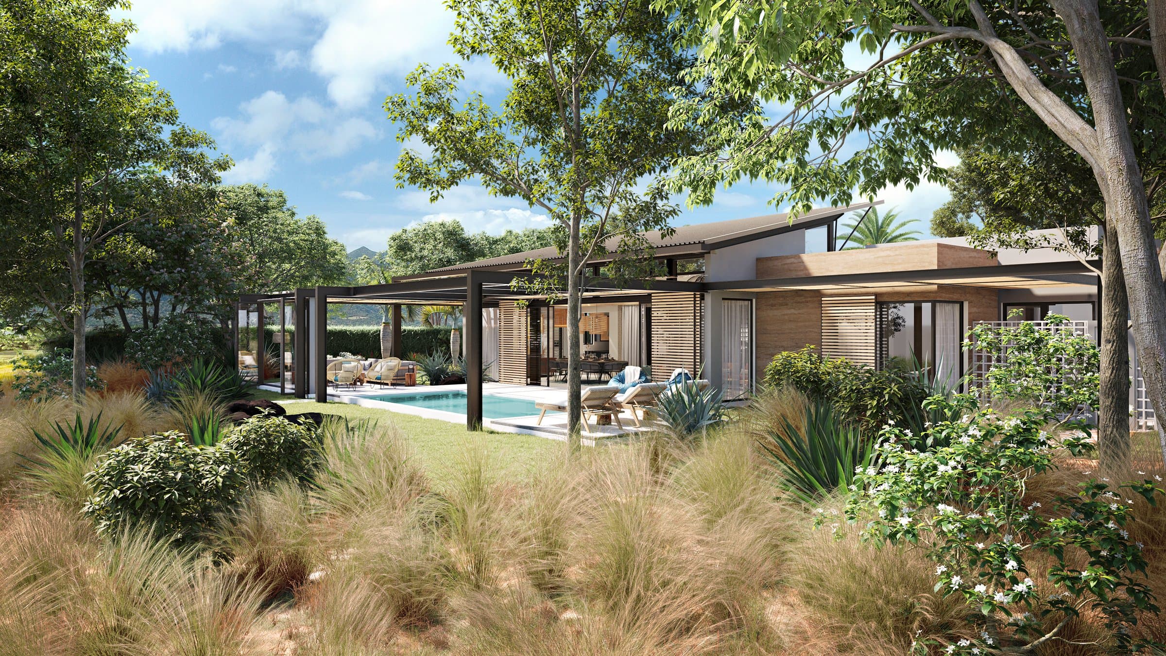 A Refined Tropical Lifestyle on the West Coast