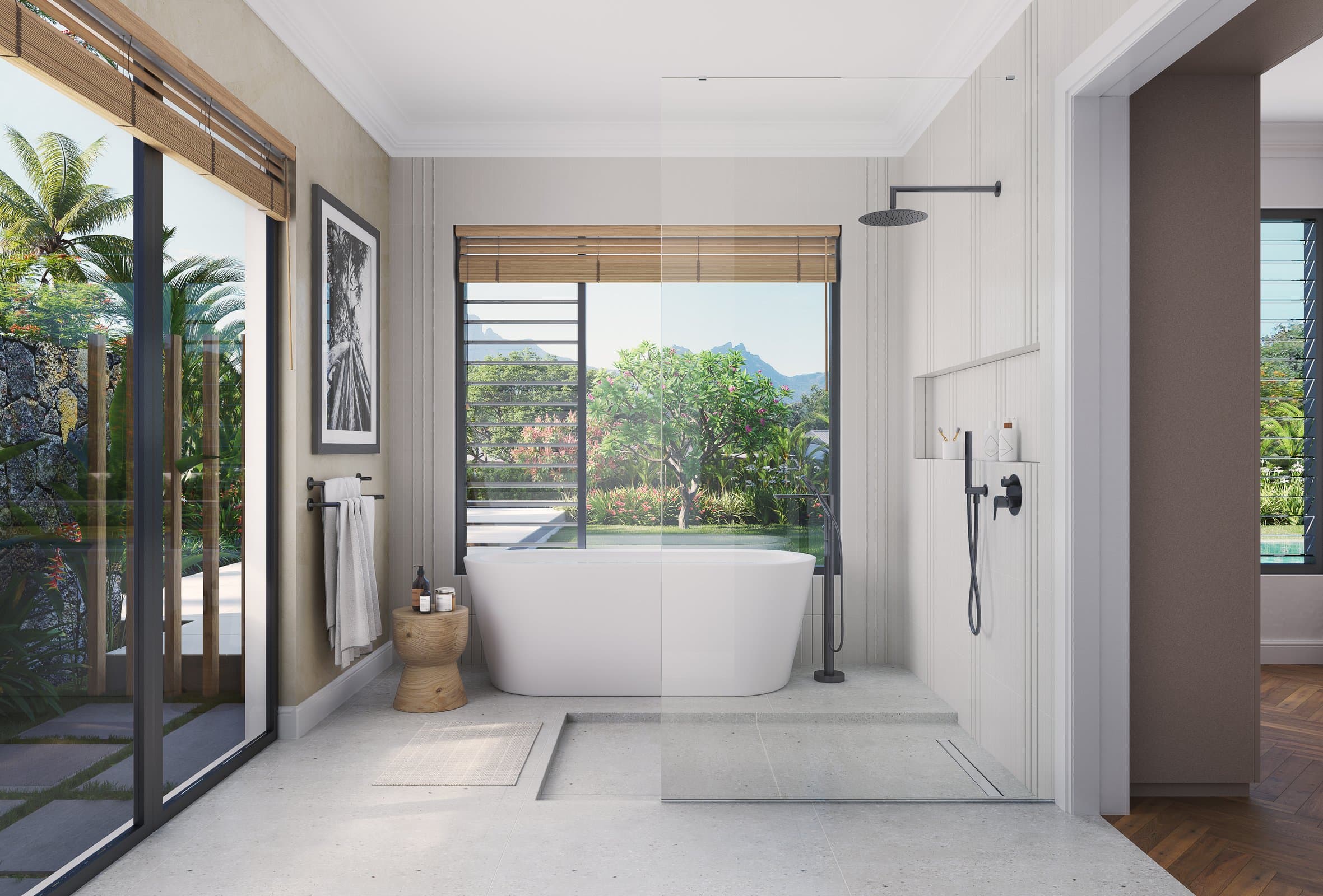 Exceptional Villa Blending Tropical Elegance with French Art de Vivre