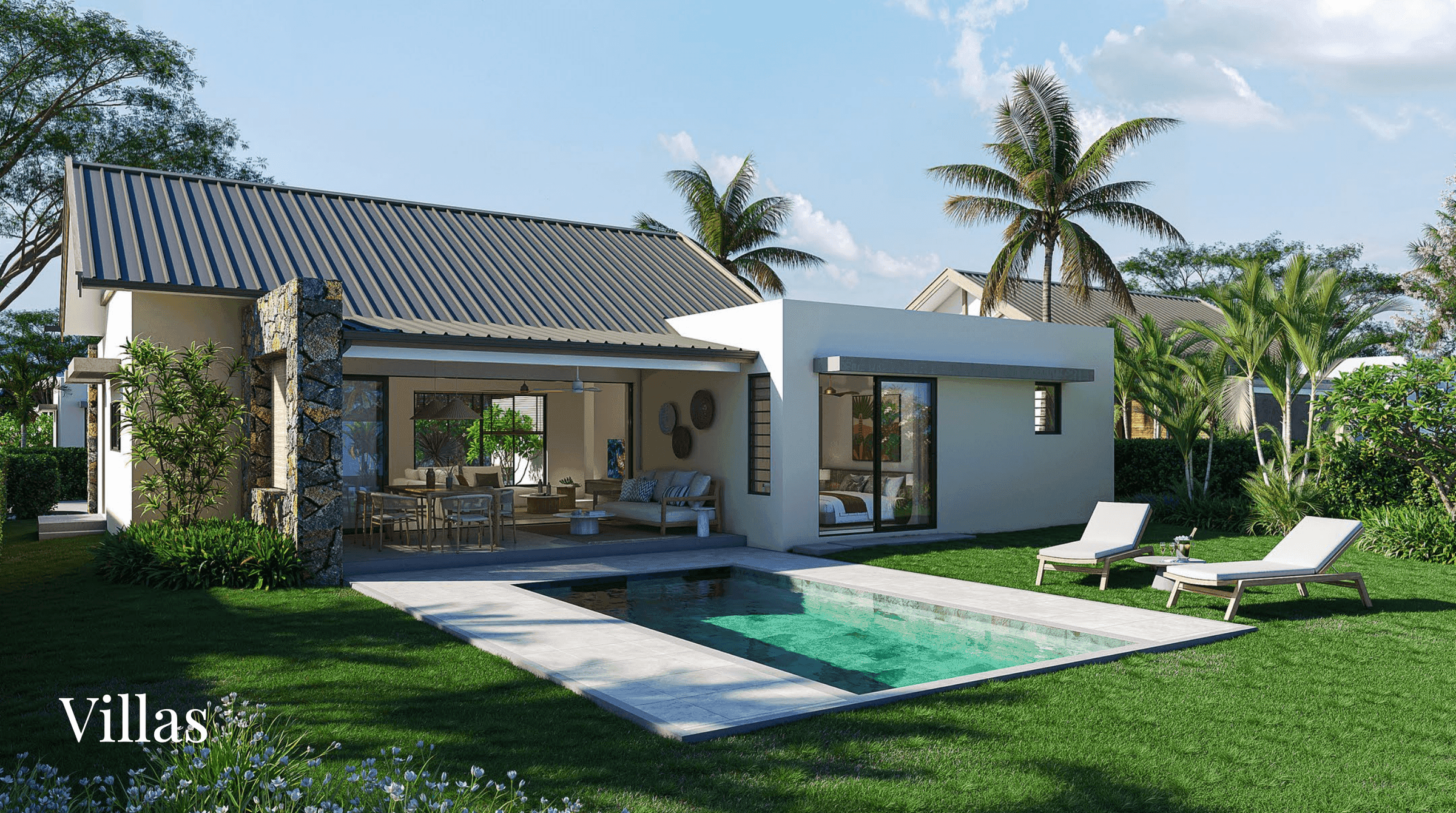 Exclusive Villas with Pool & Landscaped Gardens