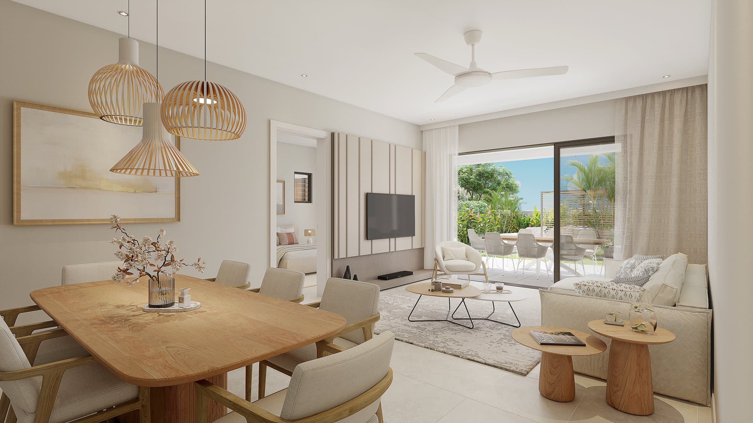 Contemporary 3-Bedroom Apartment in Calodyne
